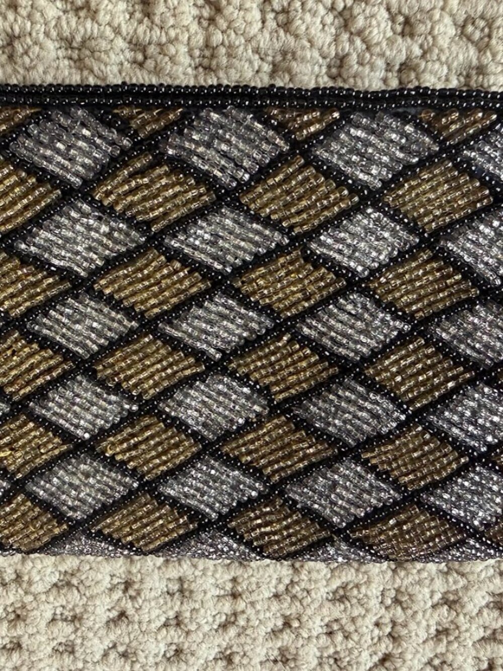 Vintage Neiman Marcus Beaded Evening Bag